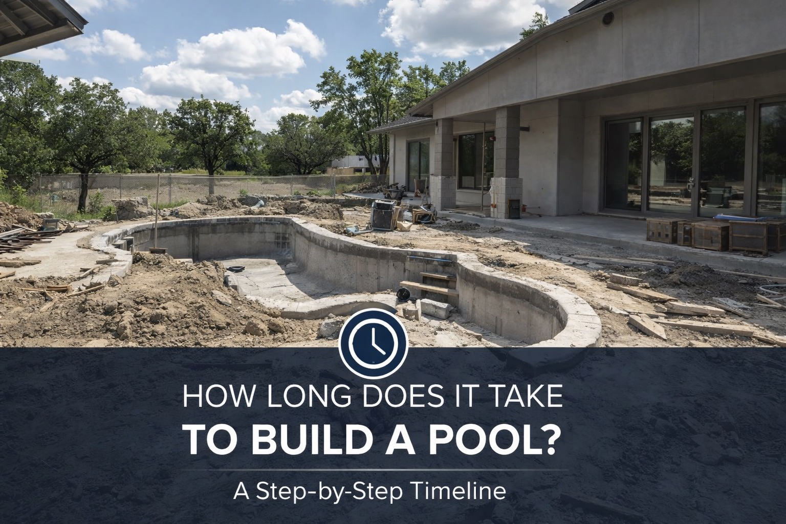 How long it takes to build a pool — step-by-step timeline by J. Oliver Pools